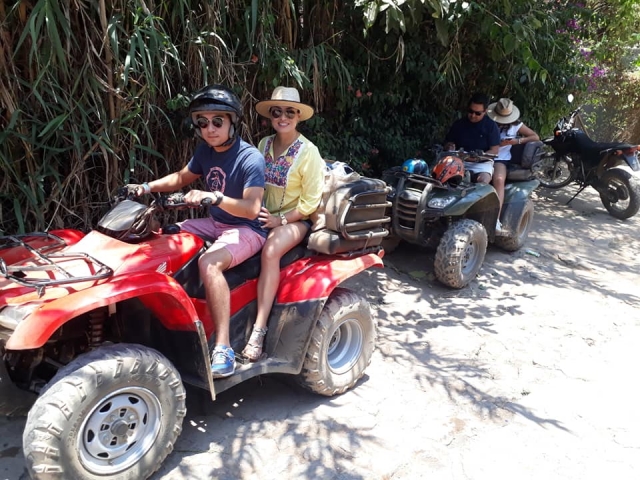 Explorando en quad