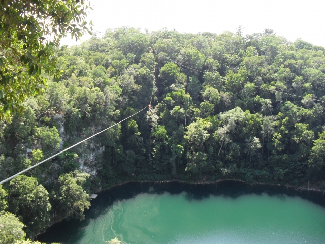 Cenote en Campeche
