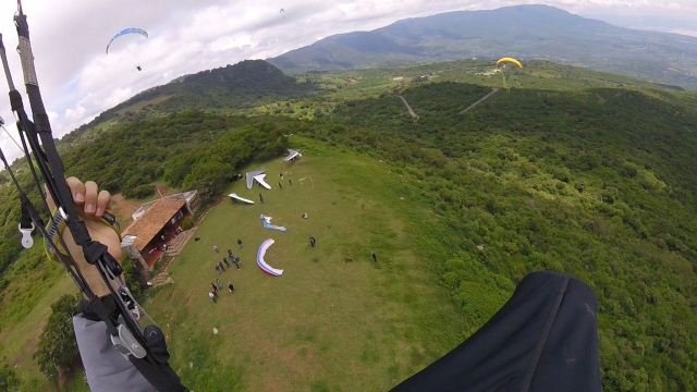 Zona de despegue en Tapalpa