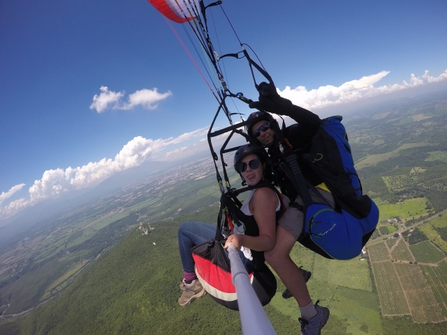 Volando por primera vez