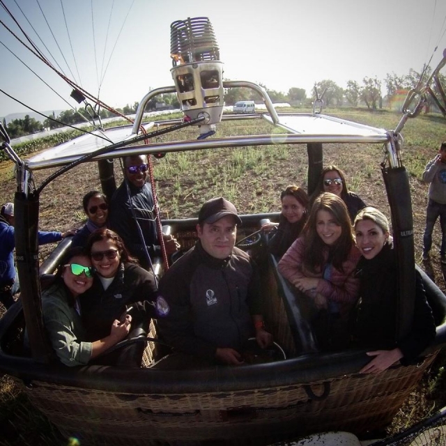 Paseo en globo compartido