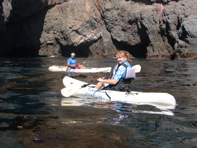 Visita guiada en kayak en Ensenada