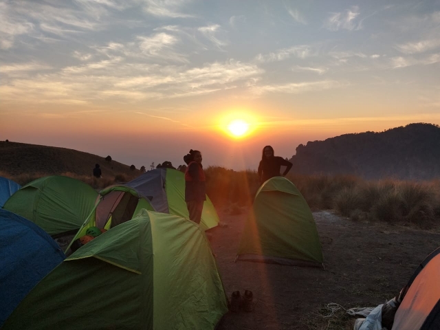 Zona de campamento