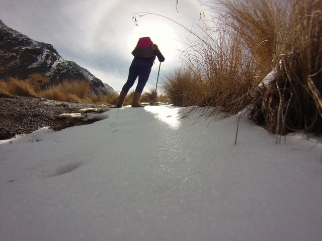 Ascenso al nevado