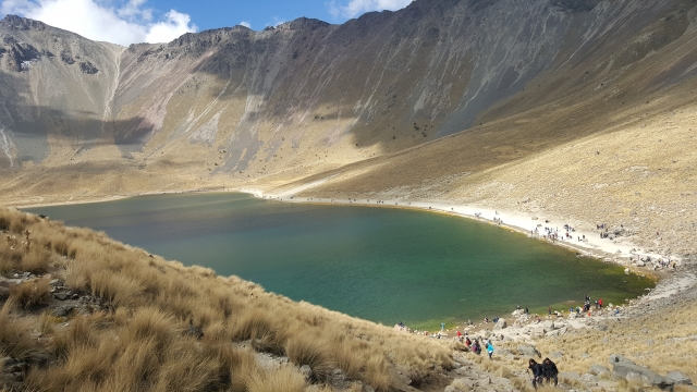 Cráter en el Nevado