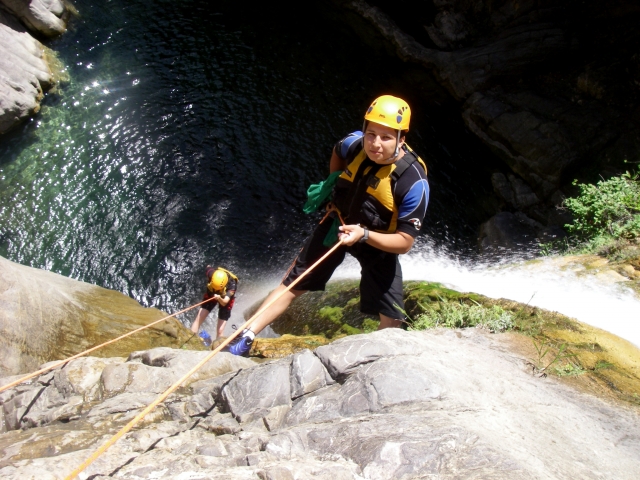 Aventura con rappel
