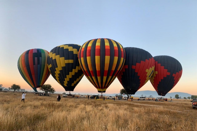 Vuelos en globo para familia