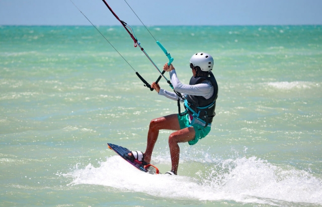 Logrando dominar el kite