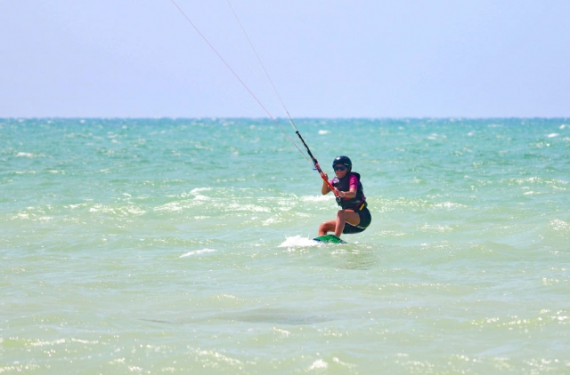 Practicando con el viento