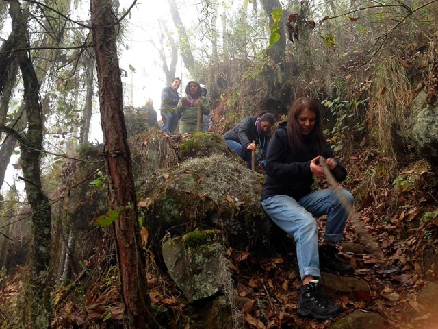 Senderismo por la montaña