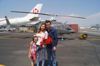 Vuelo romántico sobre volcanes desde Atizapán 1h