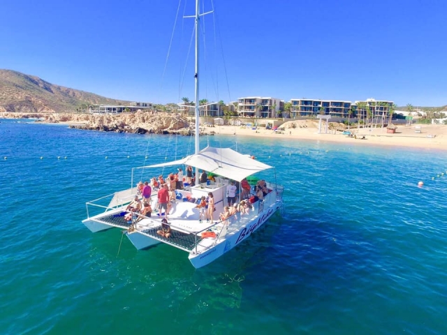 Paseando en trimarán