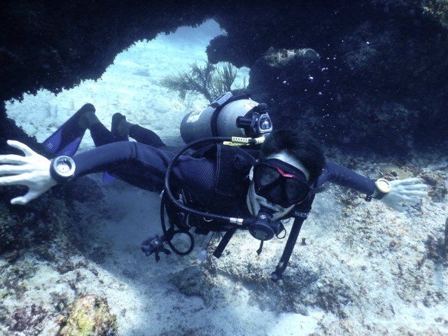 buceo en la caleta