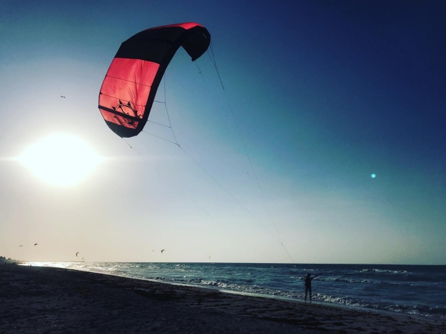 Leccionererererereres de kitesurfing