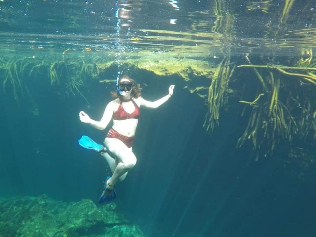 Snorkel en cenote