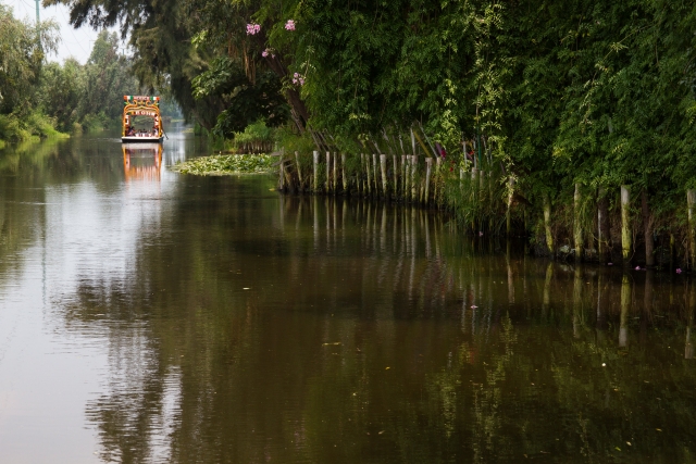 Canal en Xochimilco