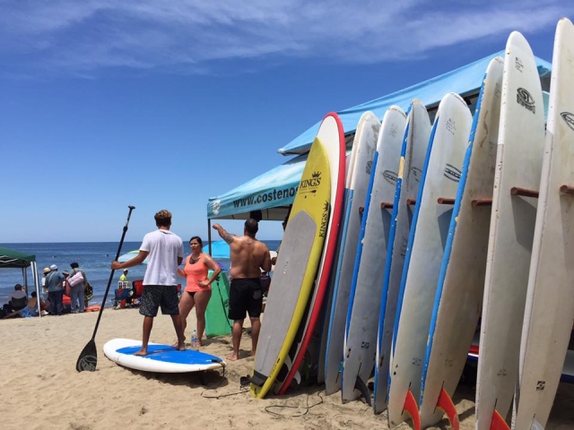 Alquila de tabla de surf