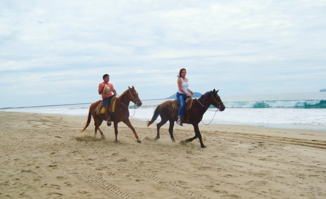 Disfrutando del paseo