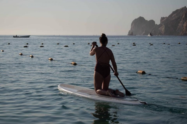 Remando mar de Cortés