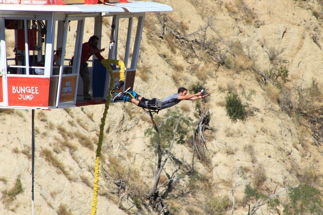 Salto en puenting 