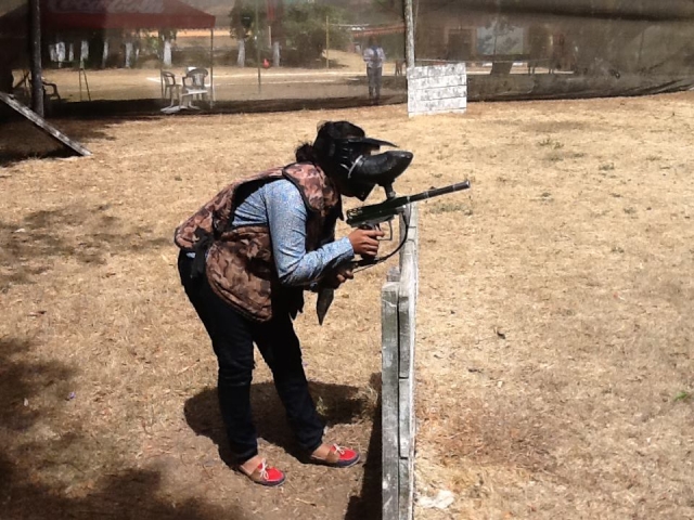 Paintball con 100 balas más comida en Tlalixtac