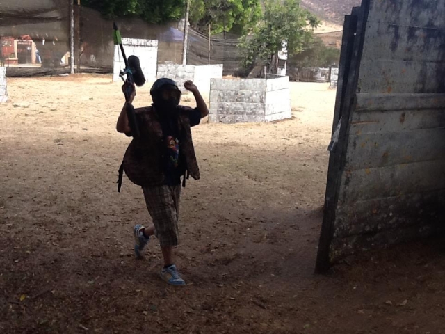 Celebrando la victoria