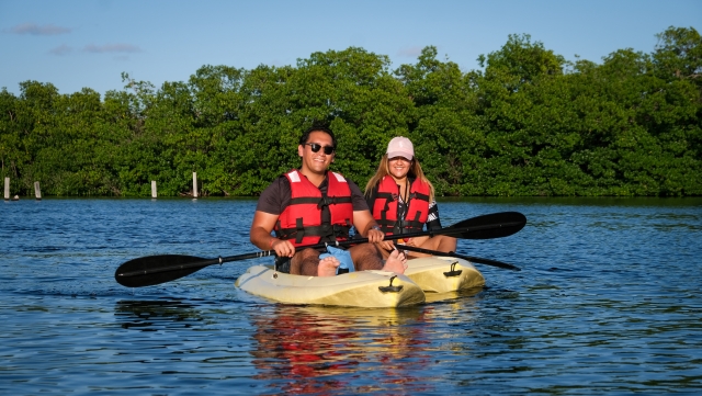 Kayak en pareja