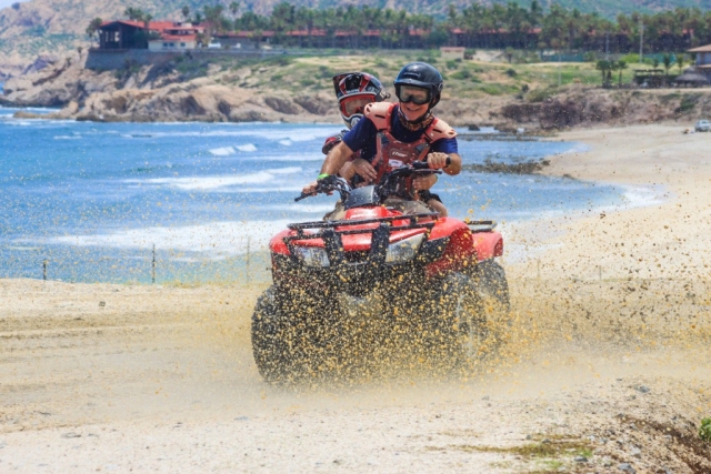 Podrán ir de copilotos en las cuatrimotos 
