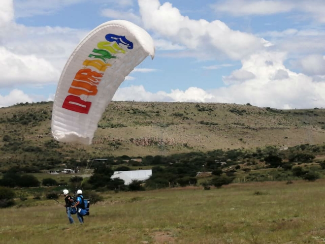 Preparándose para el vuelo
