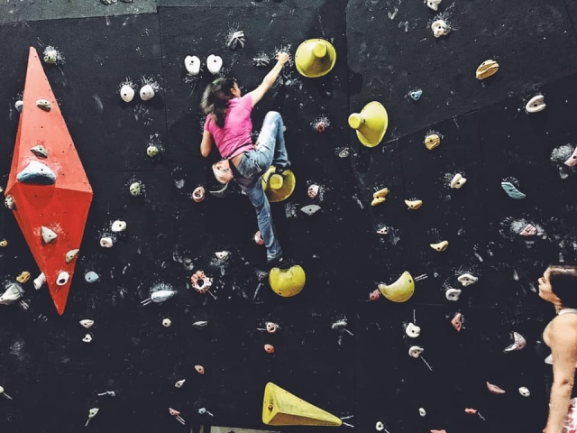 Muro para escalar