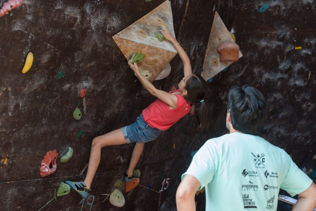 Curso de escalada infantil