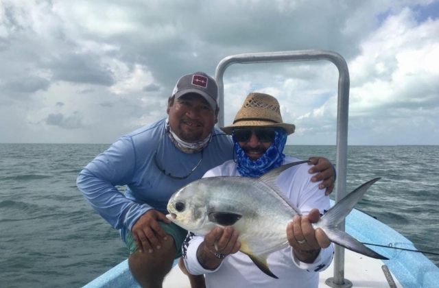 Pesca con monitor