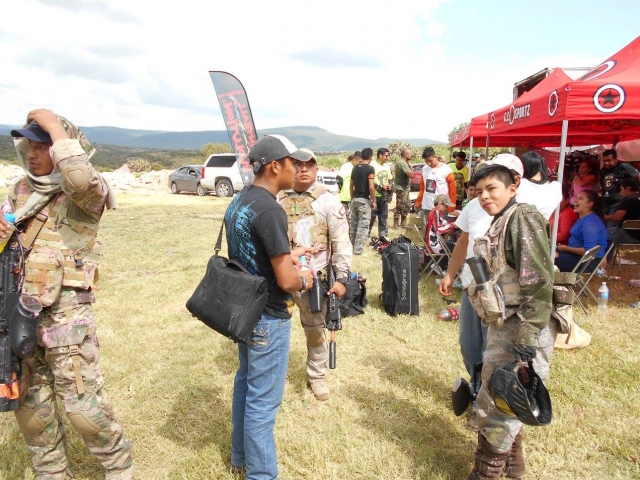 Partida de paintball