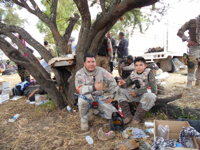 Equipo de paintball