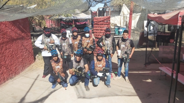 Equipo de paintball