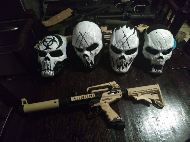Equipamiento de paintball