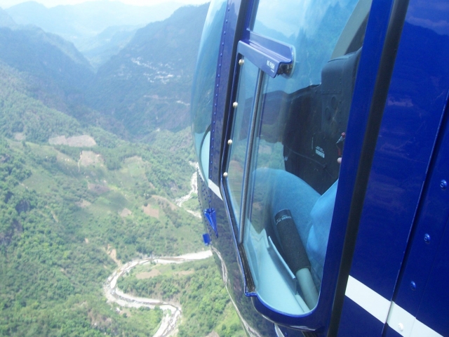 Vistas panorámicas con helicóptero