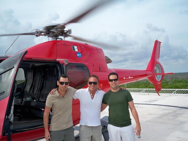 Disfrutando del vuelo