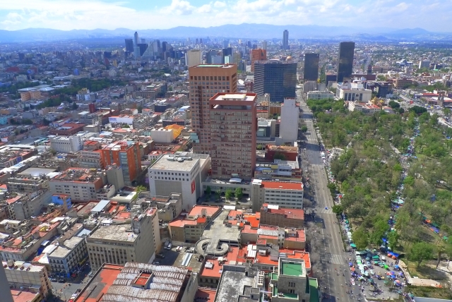 Vista panorámica Ciudad de México
