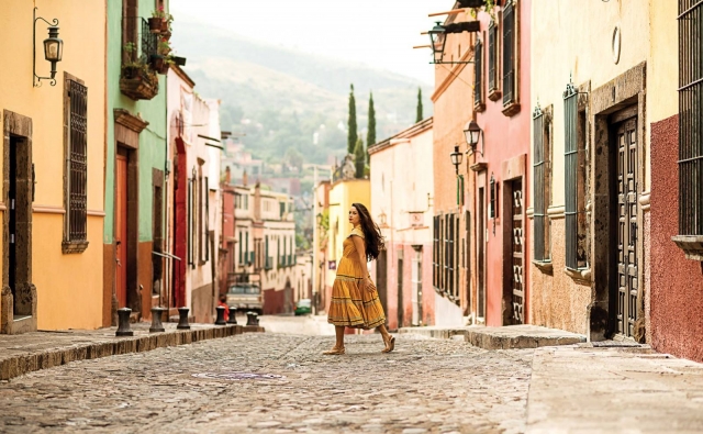 Posando para el fotógrafo