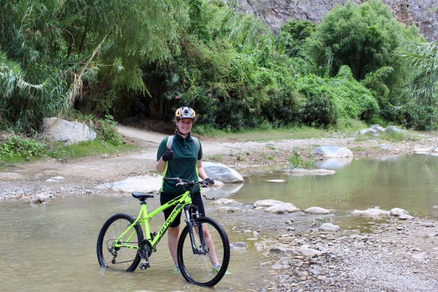 Bicicletas y lagunas