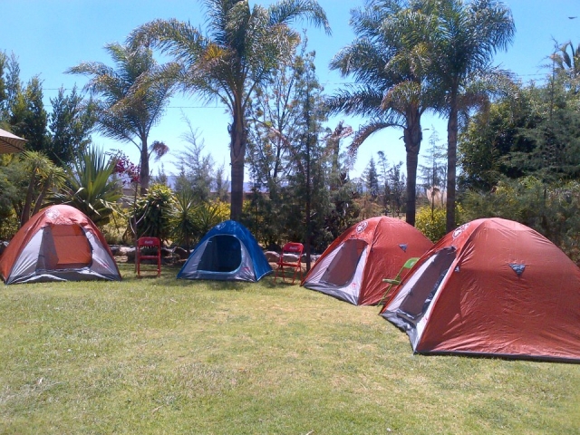 Campamento en Puebla