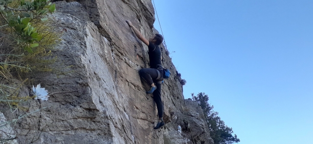 Escalada al aire libre
