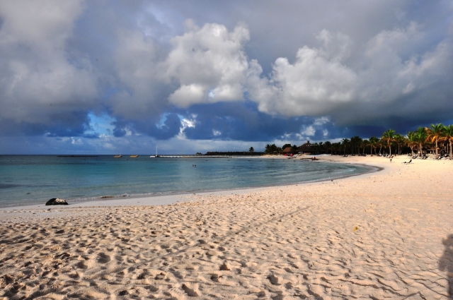 Playa en la isla