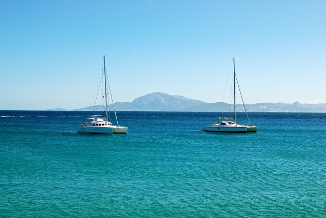 Paseo en catamarán
