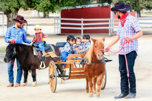 Ruta a caballo en poni