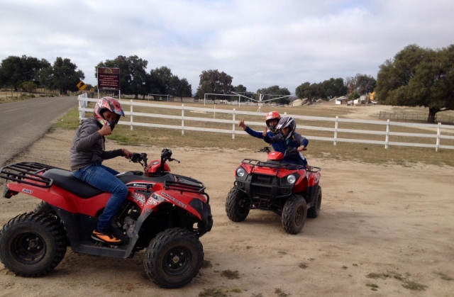 Paseo en quad en Tecate
