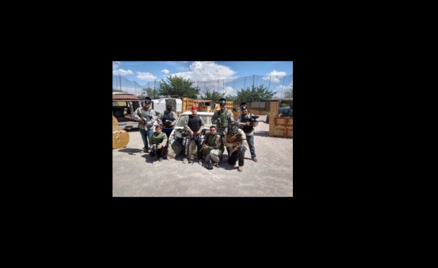 Paintball con amigos