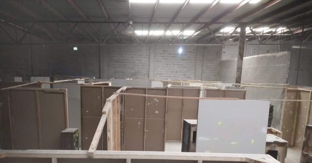 Indoor paintball