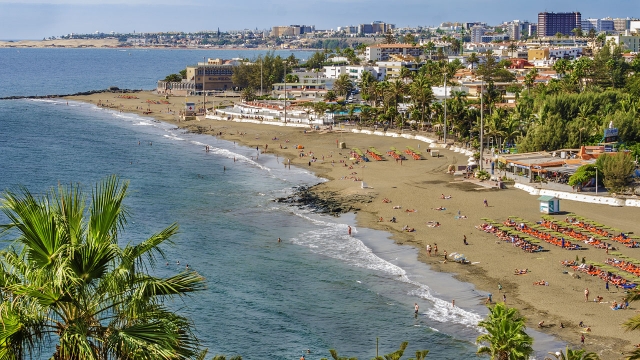 Visita la playa de San Agustín